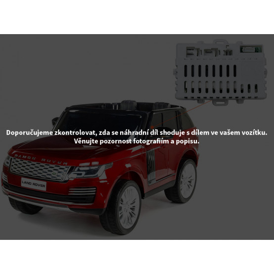 Dětské autíčko Range Rover HSE 4x4 - náhradní řídící jednotka 