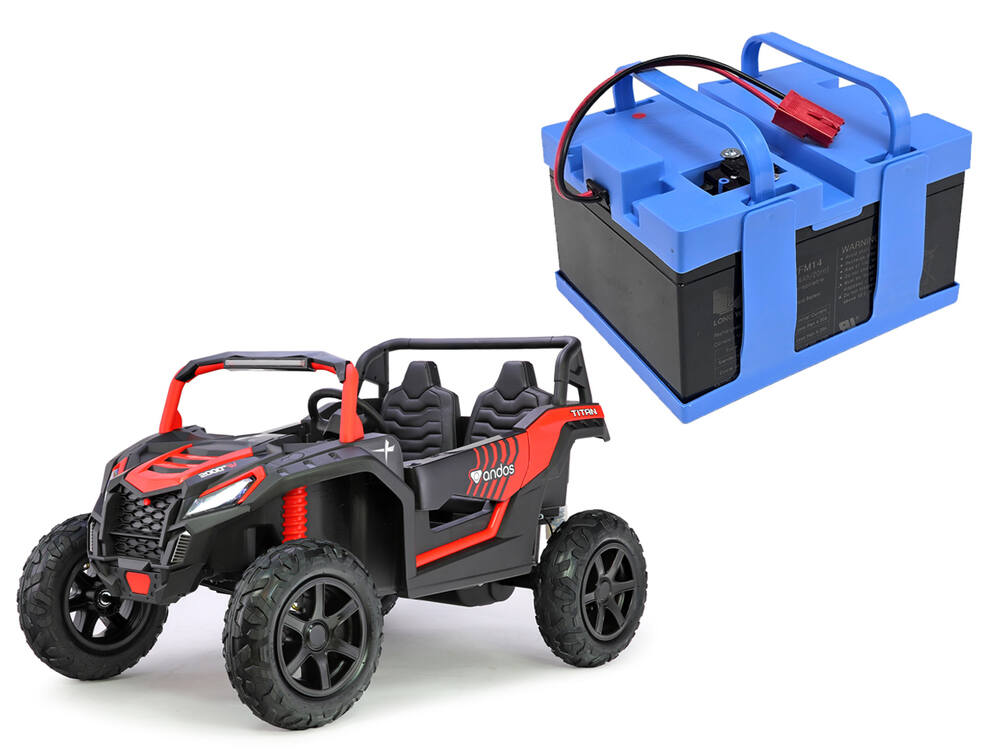 Přenosný bateriový box 24V/14Ah pro elektrické autíčko andos Titan PRO 180W