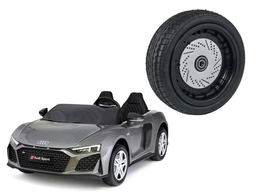 Dětské elektrické autíčko andos Audi R8 Spyder Pro 24V/200W - náhradní kolo nafukovací univerzální
