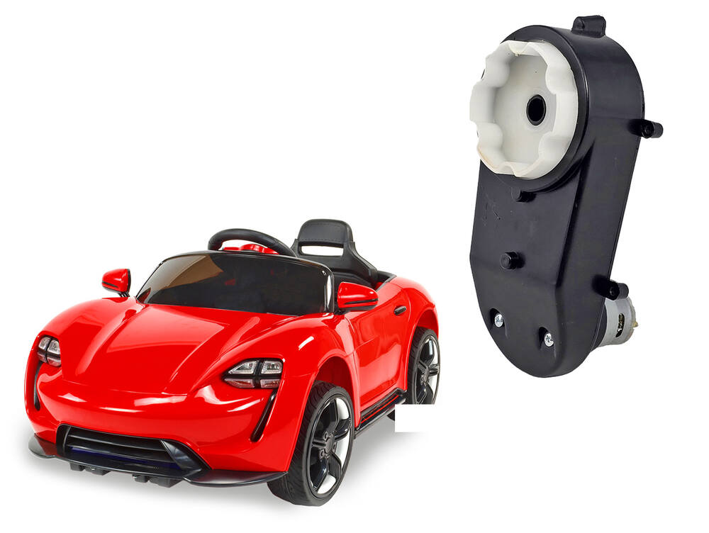 Dětské elektrické autíčko Neon QLS – náhradní motor s převodovkou pro řízení