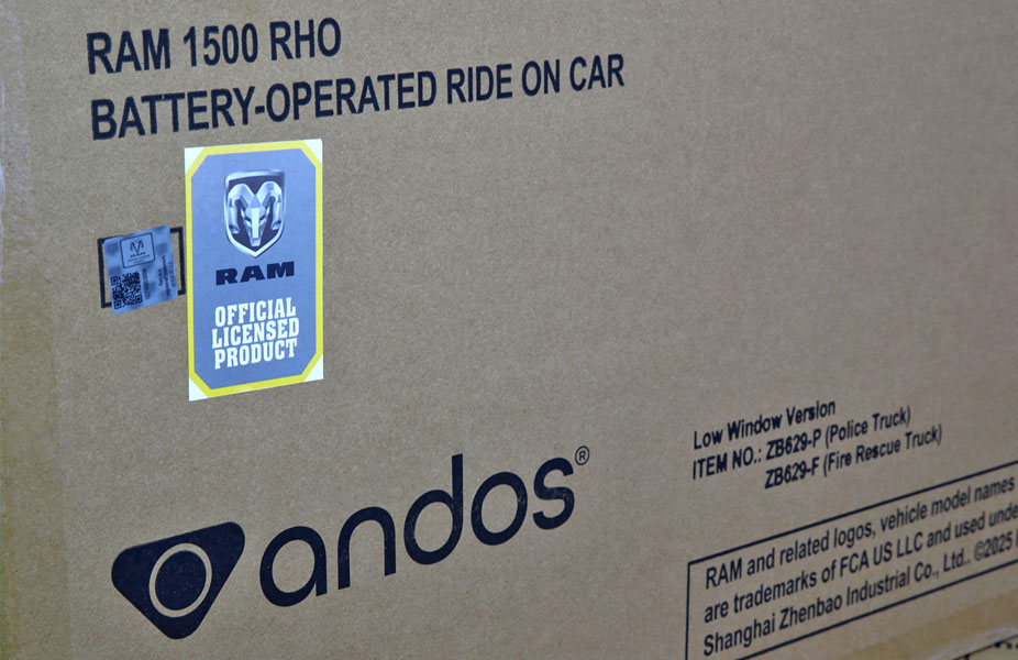 Licence od automobilky RAM