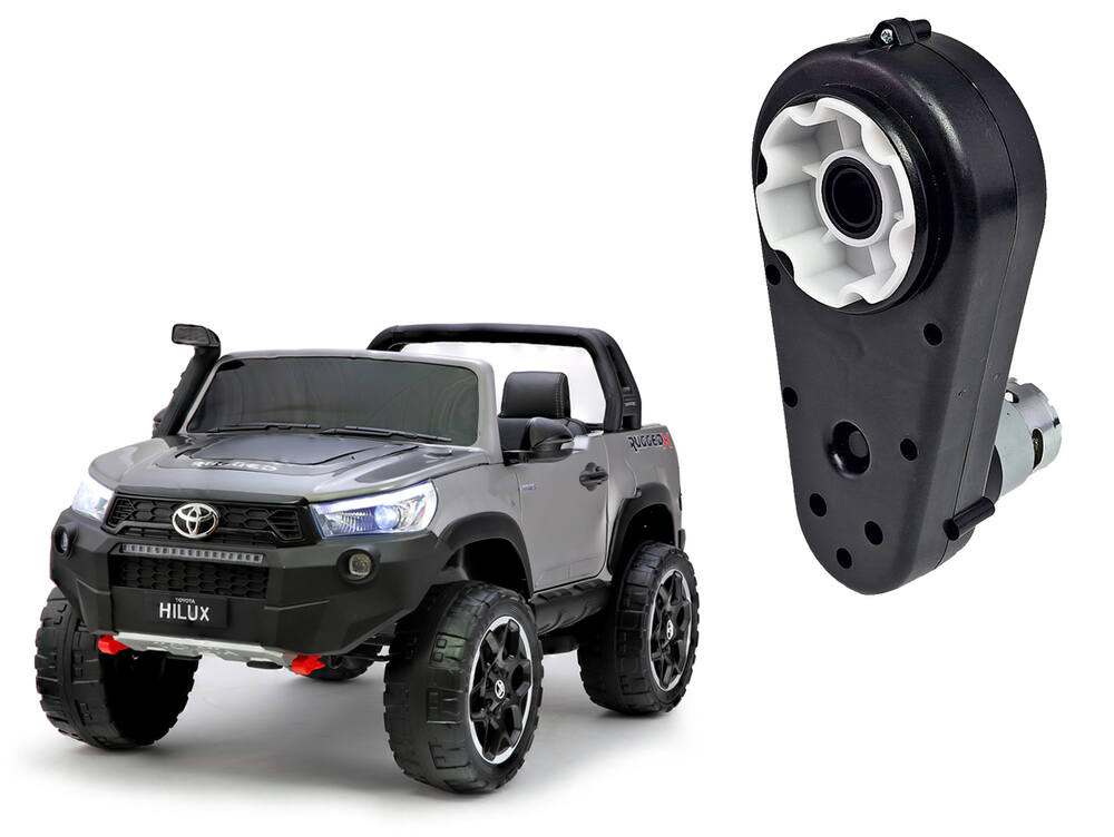 Dětské autíčko Toyota Hilux verze 4x4 24V - náhradní motor s převodovkou pro pohon kol