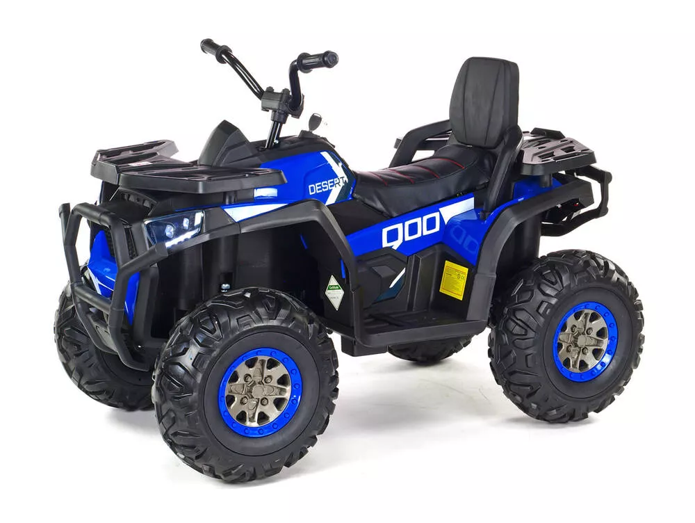 Dětská elektrická čtyřkolka andos® X-MAX 607 s pohonem 4x4, modrá
