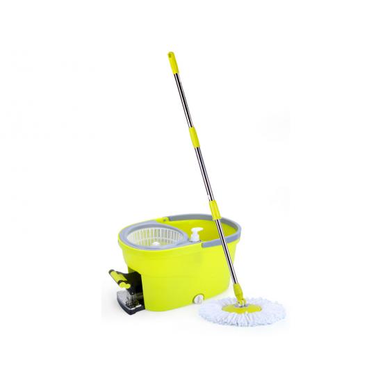 Profesionální rotační mop 360° nové generace, máchání + ždímání, s pedálem